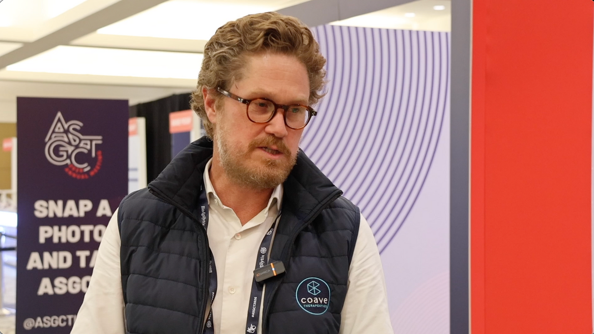 ASGCT 2026: Coave Therapeutics has a unique conjugation approach to delivering AAV to the right place in the body - at ASGCT they presented on the platform and lead internal program for wet AMD | 05/13/26